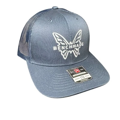 Benchmade Knife Company Knives Navy Blue Truckers Hat Richardson Snap Back