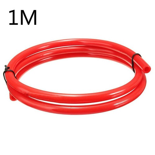 1 Meter Oil Pipe Red Fuel Line Delivery Hose OD 8mm Replacement Useful ...