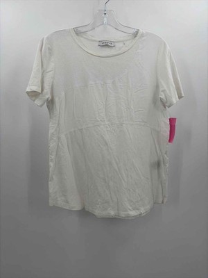 Pre-Owned Sandro White Size 3/Large T-shirt