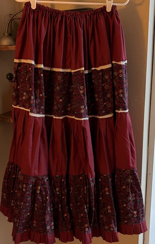 Native American Handmade Skirt Size 22 Women’s Pow Wow/Reenactment
