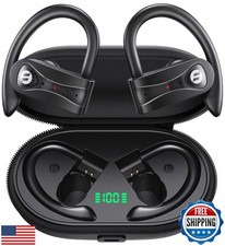 Bluetooth Headphones Noise Canceling 4 Mics Clear Call Stereo Bass Sound 60H