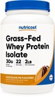 Nutricost Grass-Fed Whey Protein Isolate (Chocolate Peanut Buter) 2LBS