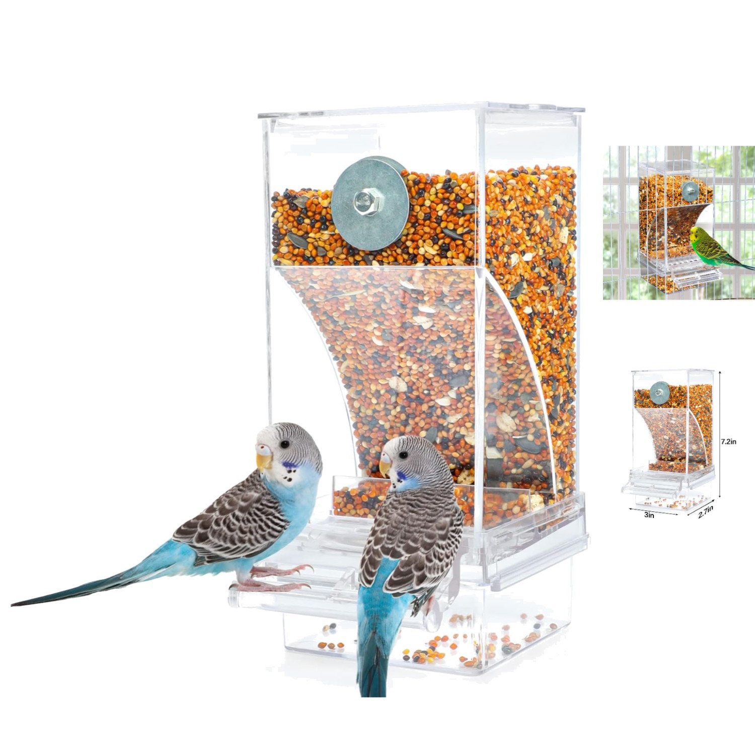 Container - 6 Oz Capacity For Mess-free Feeding