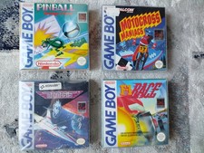 4 x Game Boy Spiele + OVP ,  F1 Race , Nemesi...