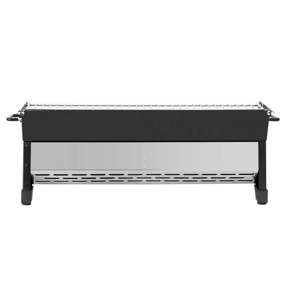 NEW⚡️24"Portable 3-Burner Tabletop Griddle w/Warming Rack,2-Handles,25,500BTU,St