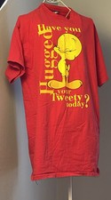 Vintage 1997 Looney Tunes Single Stitch T-Shirt Tweety Bird OSFM Nightgown
