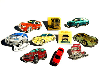 Pins Bundle 10 Old Different Mercedes Pins from Collection