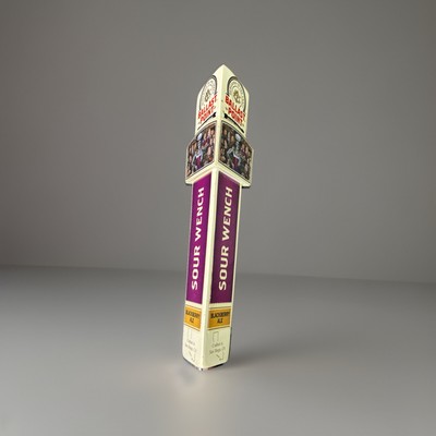 Ballast Point Brewing Company Sour Wench Beer Tap Handle USED Blackberry Ale