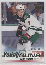 2019-20 Upper Deck Young Guns UD Exclusives 54/100 Nico Sturm #219 7ez