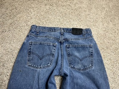 Vtg Levis SilverTab Relaxed 90s 1997 Blue Jeans Mens Size 34x32