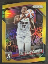 2025 Panini Prizm WNBA Britney Griner Gold Prizm /10 #46