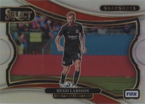 99 AUTO ? PELLE LARSSON RC SP 2024-25 Panini Select Red Prizm 