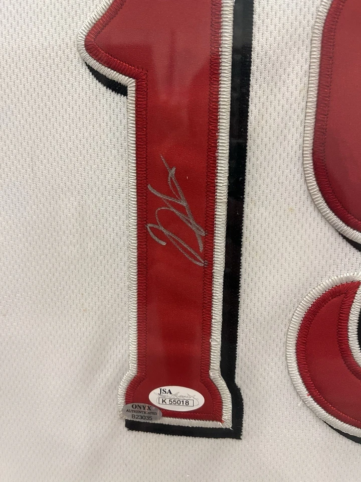 Joey Votto Framed Autographed Cincinnati Reds Jersey - Image 3 of 4