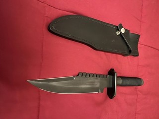 Jack Crain Custom Life Support 1 Survival Knife orig. Sheath vintage 1982