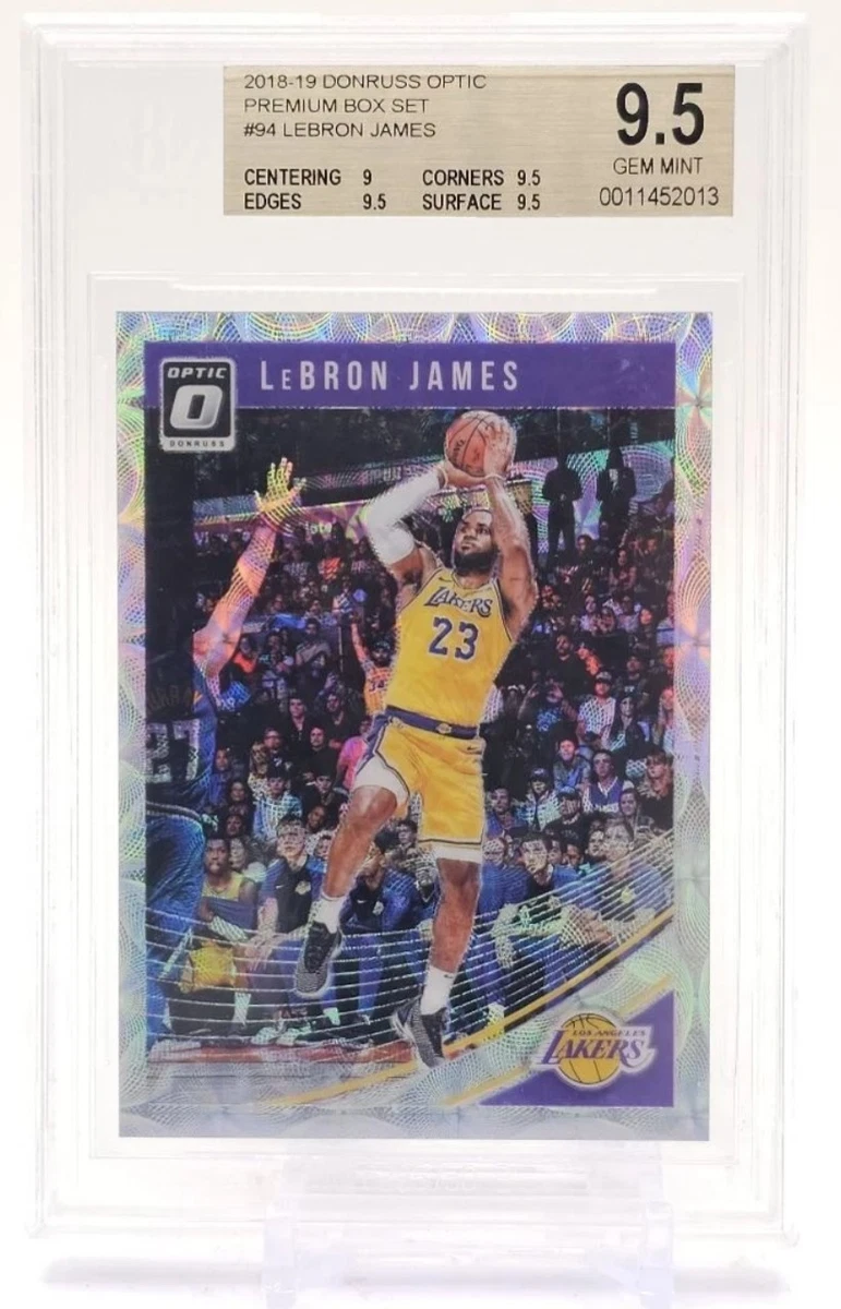 LeBron James Beckett Grading Services (BGS) 9.5 Graded Basketball