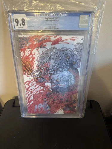 Skybound X #25 Maria Wolf Virgin Variant CGC 9.8 Invincible Comics Vault Live