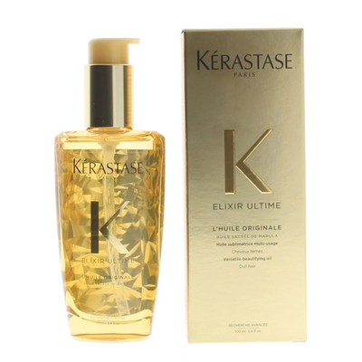 #ad Kerastase Elixir Ultime L#x27;Huile Originale Hair Oil 100ml Shine Frizz Control $24.99