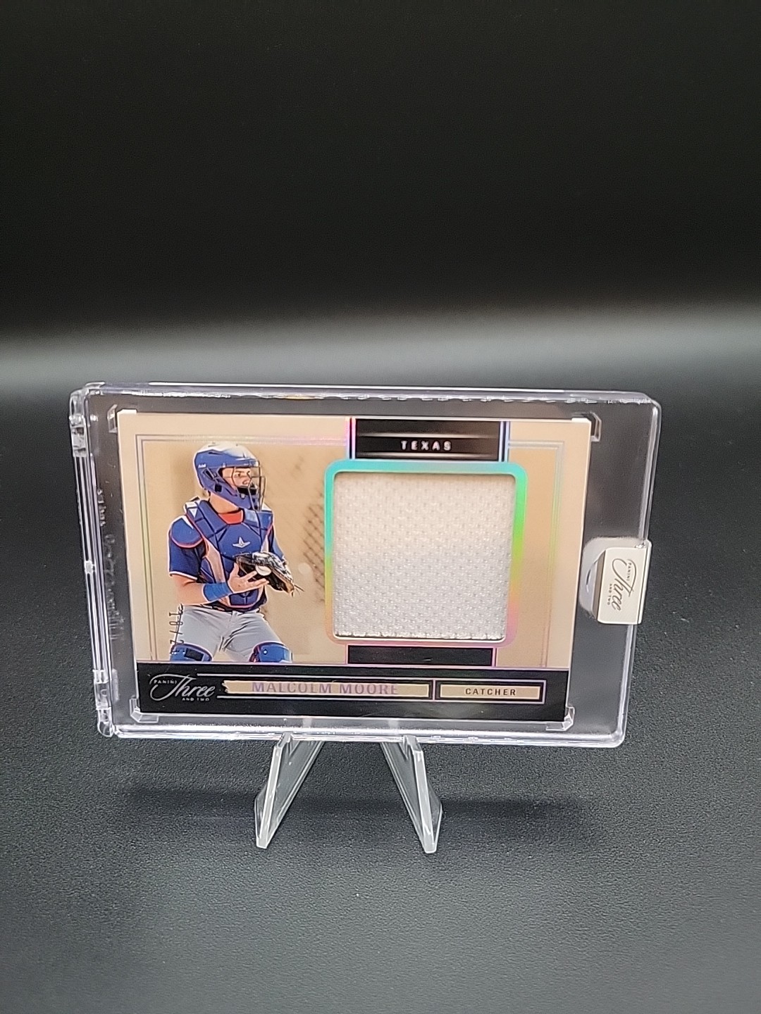 2025 PANINI - THREE AND MALCOLM MOORE PROSPECT SWATCHES 18/25