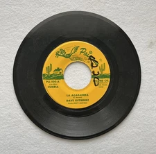 Dave Gutierrez “La Agaradera” Tejano Tex Mex Record
