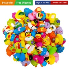 Rubber Ducks in Bulk,Assortment Duckies for Jeep Ducking Floater Duck Bath Toys