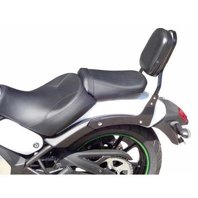 Rückenlehne Spaan Stahl schwarz speziell für Kawasaki Vulcan S