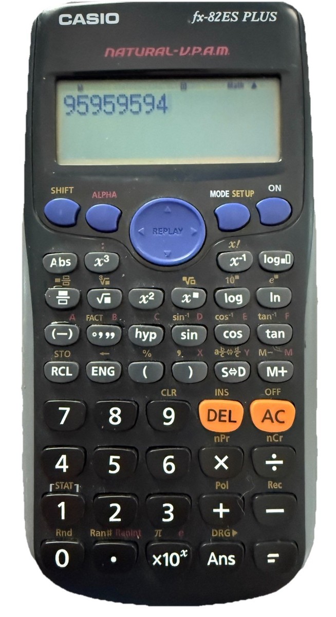 Casio Fx82 Fx82au Scientific Calculator Calculator Fx82au Plus Ii
