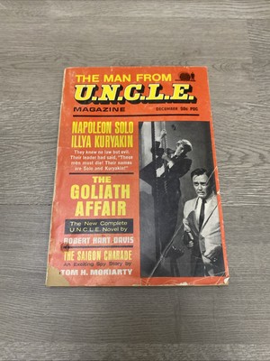 The Man From Uncle Magazine December 1966~U.N.C.L.E.~Stories Digest PB Book