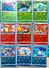 Pokemon TCG S-Chinese 9 Card Charizard Blastoise Venusaur Charmander Holo Rare