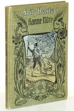 Fritz Reuter: Hanne N�te un de l�tte Poodle. Art Nouveau Circa 1900