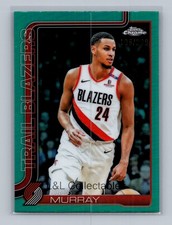 2025-26 Topps Chrome #217 Kris Murray Teal Refractor #/299