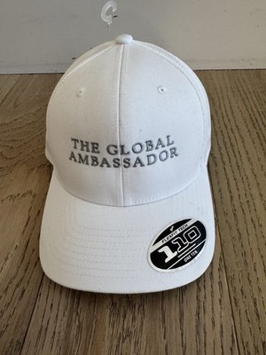 THE GLOBAL AMBASSADOR Flexfit Hat White