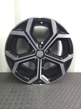 GENUINE KIA NIRO MK2 BLACK DIAMOND CUT 18" ALLOY WHEEL RIM 52910AT100 UNDAMAGED