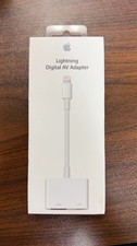 Apple Lightning Digital AV Adapter HDMI To iPhone iPad MD826AM/A-Genuine