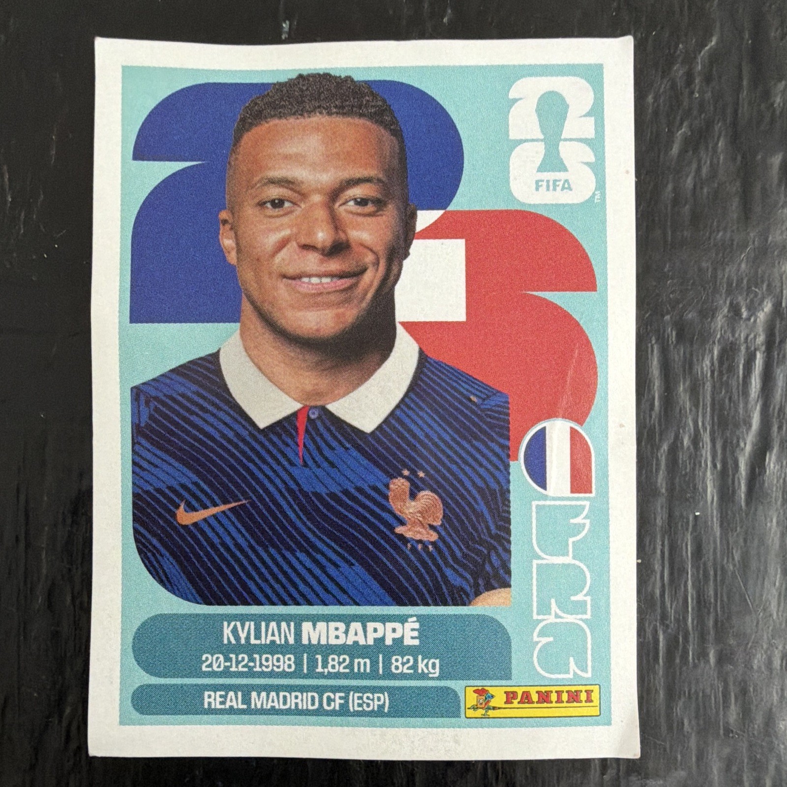 Panini 2026 FIFA World Cup Kylian Mbappé #FRA20 Soccer Card