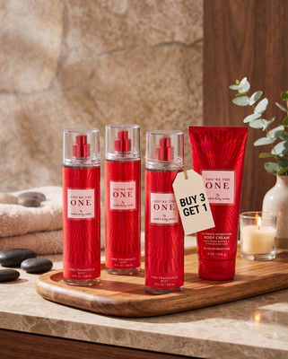 BUY 3 GET 1 FREE! Bath & Body Works YOU'RE THE ONE Set