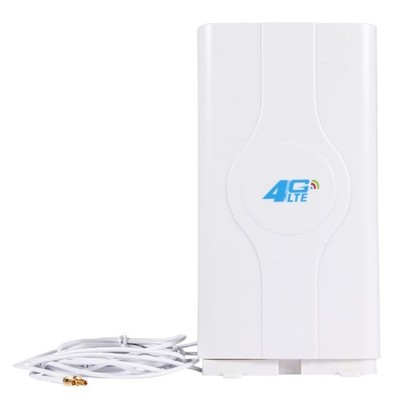 Innenbereich 88dBi 4G LTE MIMO Richtantenne mit 2 x 2m TS-9 Anschlusskabel