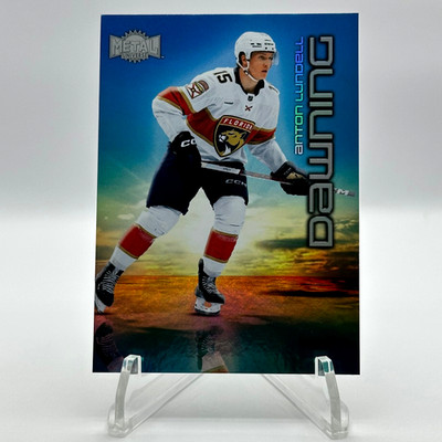2024-25 SkyBox Metal Universe ANTON LUNDELL #4 Dawning SP - Florida Panthers