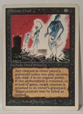 MTG Animate Dead x1 Unlimited MP