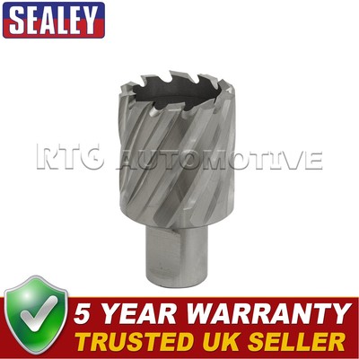 Sealey Worksafe �� 34 mm HSS Mag Bohrer Schnitttiefe 25 mm RBHSS34S
