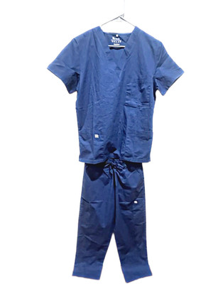 Medical Nursing Scrub Set NATURAL UNIFORMS Men Women Unisex Top Pants Hospital 