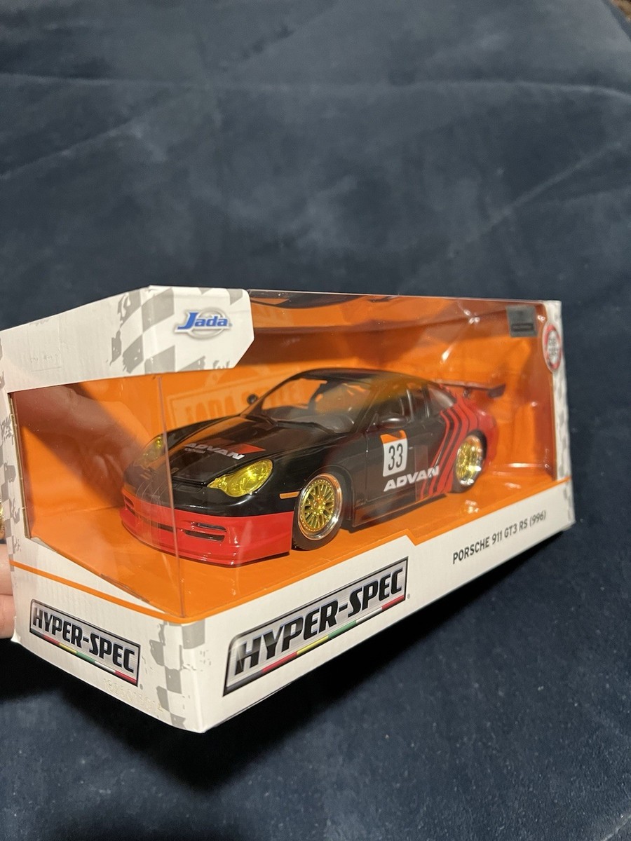 Jada 1:24 Porsche 911 GT3 RS 996 Advan #33 - Hyper-Spec Series