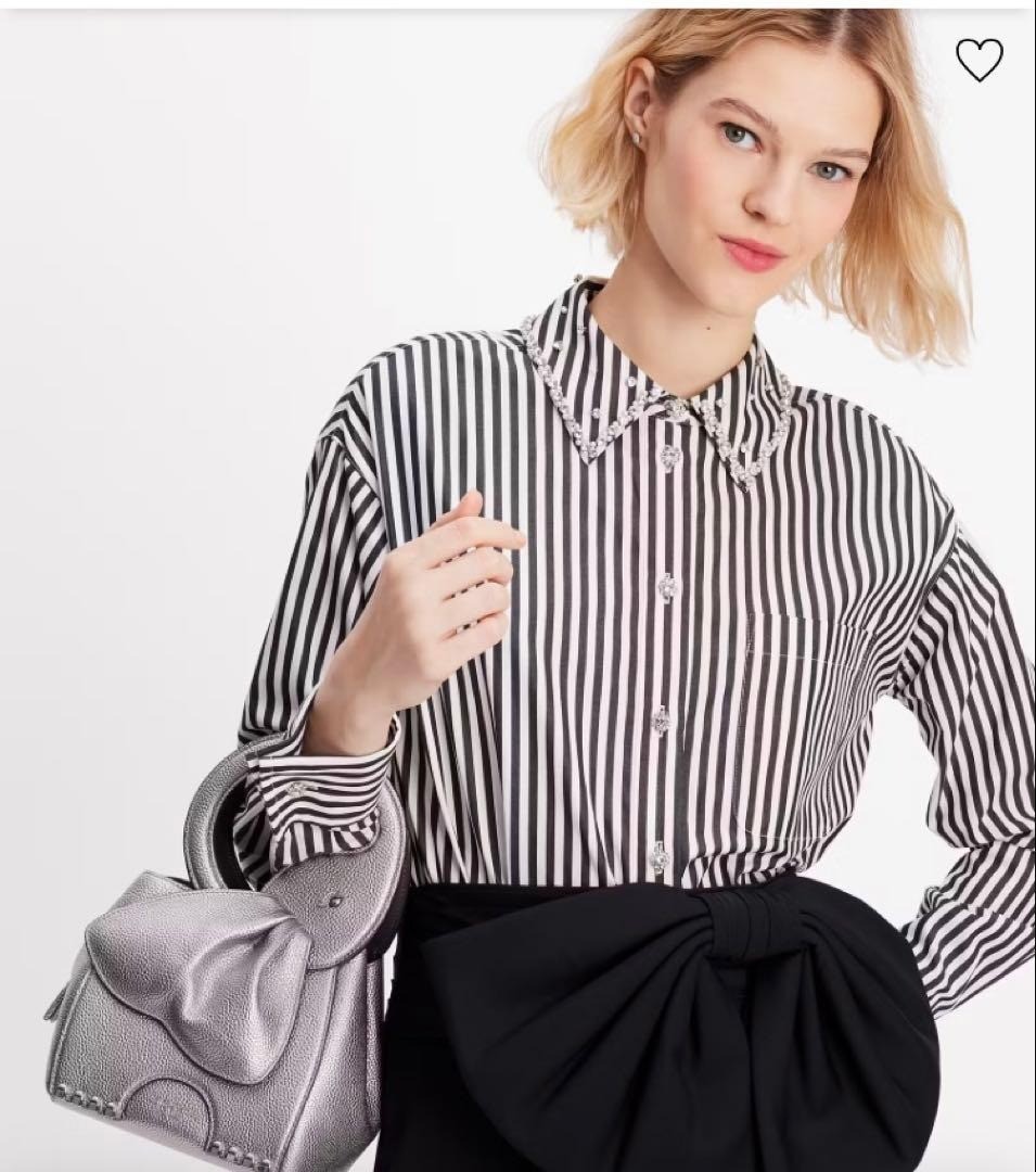 Kate Spade Ellie Metallic 3D Elephant Top-handle Bag Crossbody  thumbnail 3