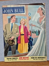 Window Shopping Cover Artist Tanat Jones JOHN BULL MAGAZINE June 18 1955