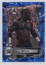 2025 Topps Chrome WWE Sapphire Edition Oba Femi #113 fe2