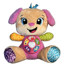 Fisher-Price Laugh Learn Smart Stages Puppy Plush Learning Toy Tested  Working