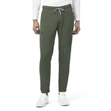 WINK Renew Men's Jogger Scrub Pant, Olive, M Medium, Olive