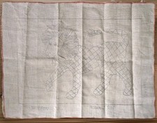 Sharon A Smith Napoleon Lion Rug Hooking Pattern Linen Primitive 24x35