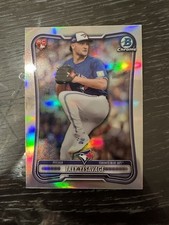 2026 Bowman Trey Yesavage #41 Rookie Red RC Variation Blue Jays