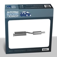 Auspuff Mitteltopf FüR Ford Transit Bus Transit Kasten Transit Pritsche/Fahrgest