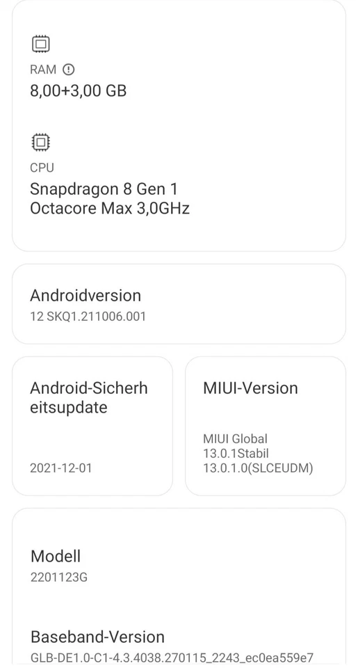 Xiaomi 12 · 128GB, Foto 3 von 3